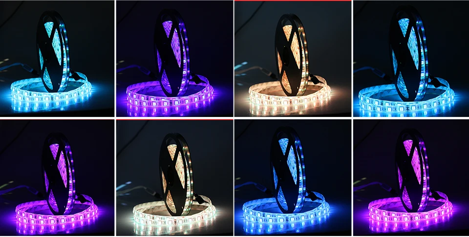 5050 RGB LED Strip light tape lamp (10)