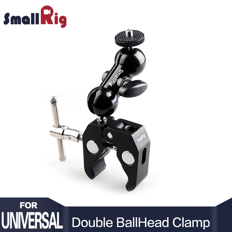 SmallRig Прохладный шаровой головкой адаптер рычаг V4 многофункциональный с Нижний зажим для DJI Ронин Gimbal DSLR Камера ЖК-дисплей монитор СВЕТОДИОДНЫЙ-1138 - изображение