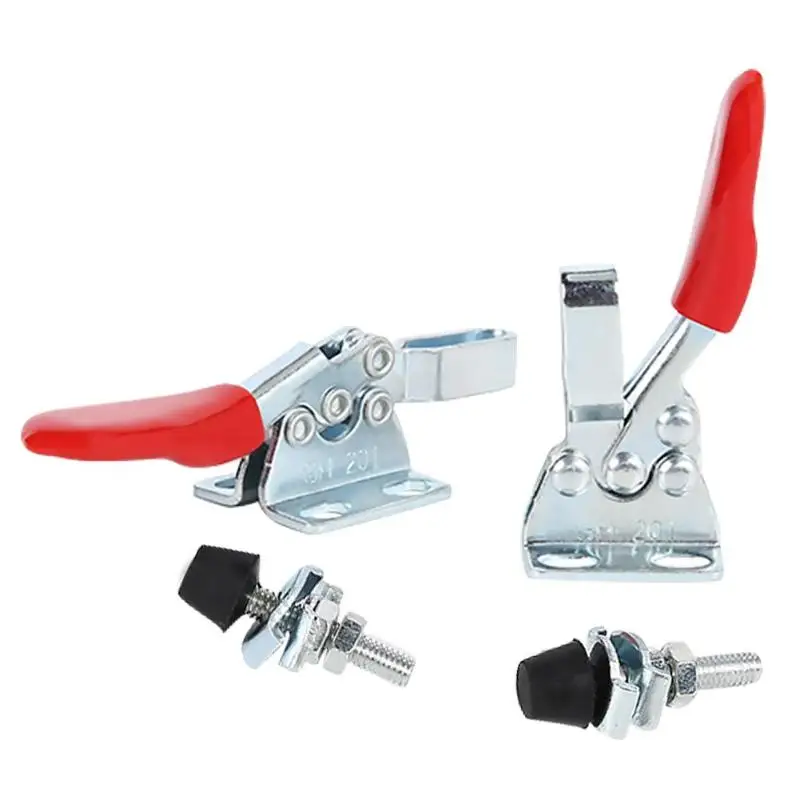 

2pcs Horizontal Type Toggle Clamps Quick Holding Car Home Speaker Box Tools