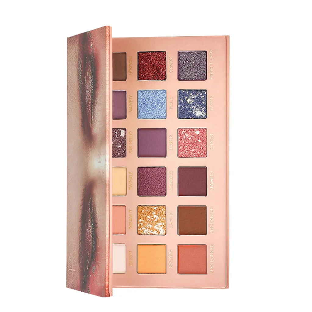 INS Same Style 18 Colors Makeup Eyeshadow Palette Pearl Eye shadow Metallic Eyeshadow Pallete maquiagem profissional completa