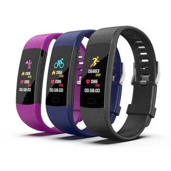 

Fitness Smart Bracelet Pedometer Calories Sport Tracker Heart Rate Monitoring Smart Wristband Waterproof IP67 GPS Track Record