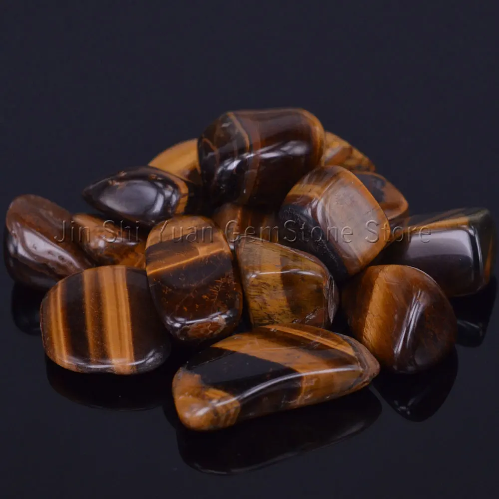 

Natural Yellow Tiger Eye Crystal Stones Points beads Tumbled Stone Chakra Healing Reiki
