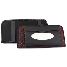 CHIZIYO высокое качество 2 в 1 автомобильный козырек коробки для салфеток держатель CD для автомобиля Органайзер многофункциональная сумка для хранения из микрофибры