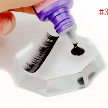 10 шт. прозрачный нефрит Pro держатель для склеивания ресниц держатель клея кольцо для наращивания ресниц Pro салон использовать пигмент татуировки