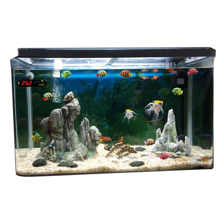 

10/5/1 pcs Fish Tank Aquarium Decoration Small Fake Fish Plastic Fake Fish Floating Vivid Landscape Aquarium Ornament Random