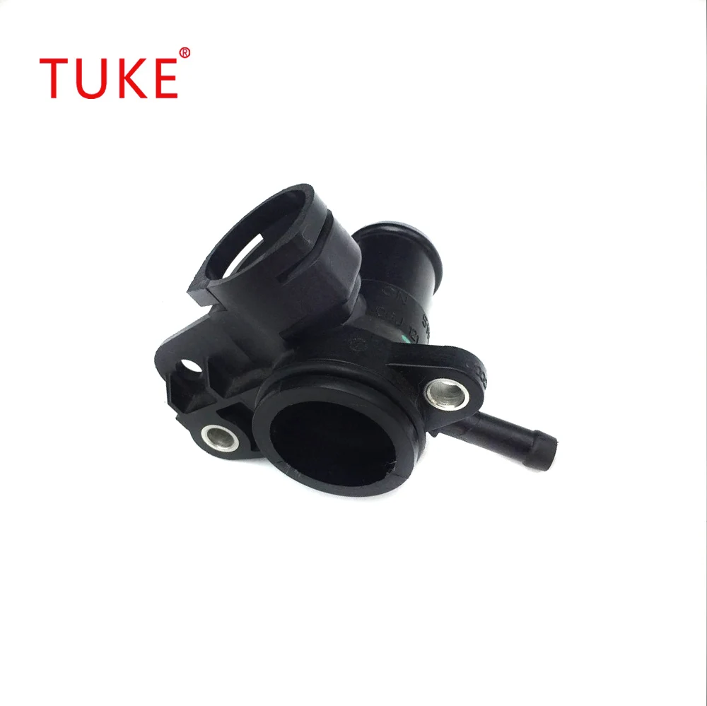 Water Pipe connection head Fit VW Tiguan Passat B7 CC Golf MK6 Octavia Superb ALU Cooling Hose Flange TUKE 06J 121 132F Qty5 | Автомобили