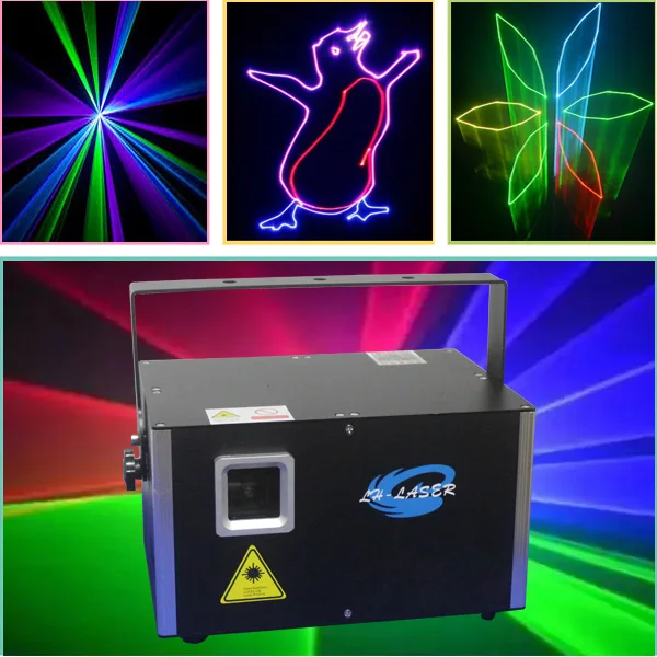 

Free Shipping 5W RGB Voice-Control Laser Pointer Disco DJ Light Xmas Party Stage Lighting Partterns Projector