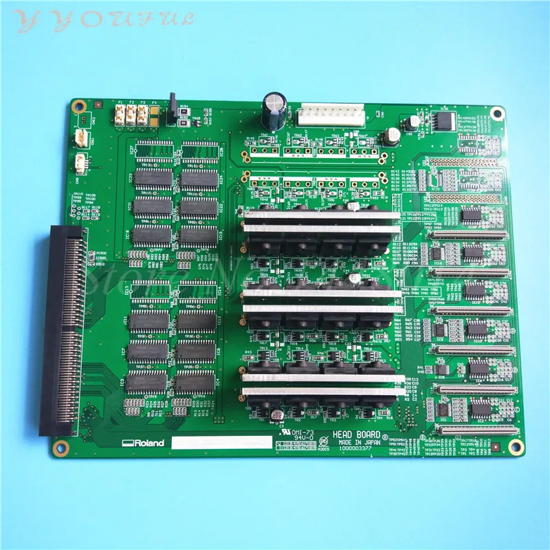 Широкоформатный плоттер печатная плата Roland FH 740 XR 640 каретная FH740 XR640 печатающей