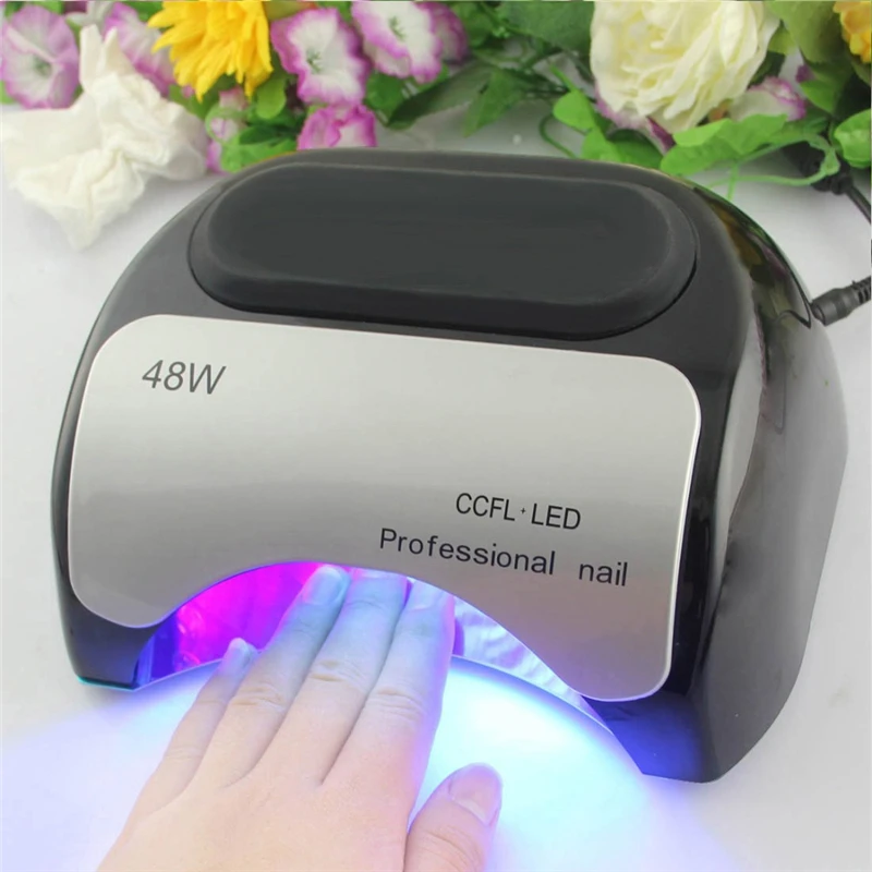 

48W LED Nail Lamp Infrared Automatic Sensor Nail Dryer Nail Art Tools Makeup Beauty Salon Manicure Machine for Curing 7Colors