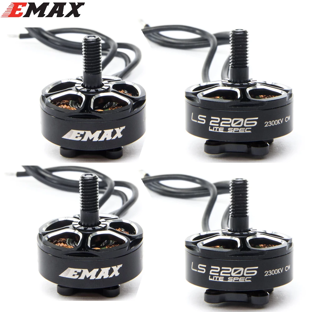 

4set/lot Original EMAX LS2206 1700KV 2300KV 2550KV 2700kv 3~5S Motor for RC FPV RACER Quadcopter