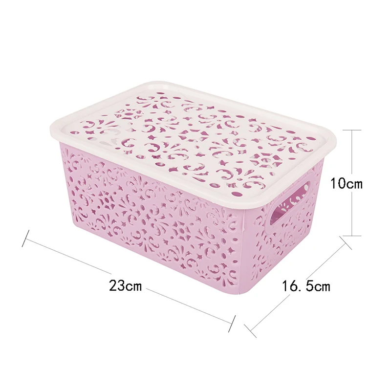 1PC PP Hollow Underwear Bra Storage Box Drawer Closet Organizers Boxes For Scarfs Socks Desktop Cosmetic Sundries Finishing Box