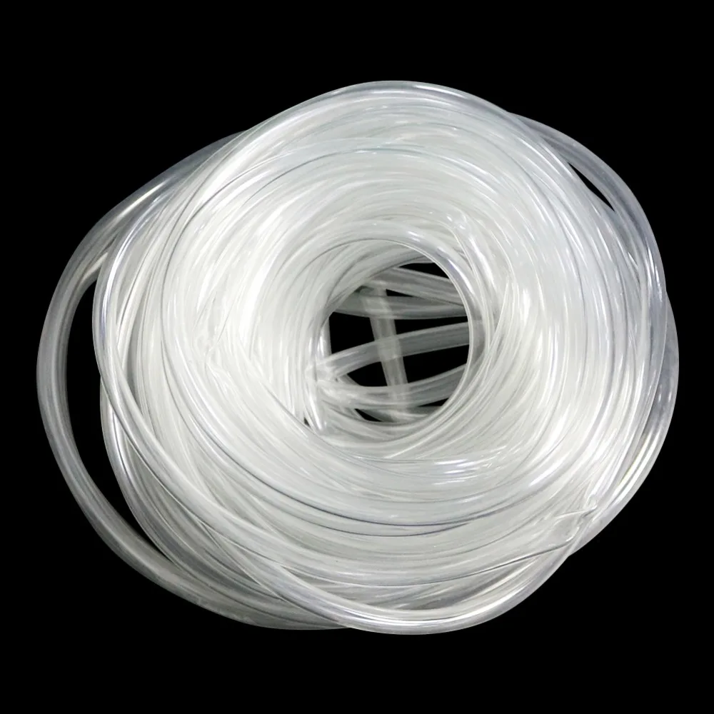 

10m/20m PVC Transparent Pipe Greenhouse Garden Watering Irrigation Hose ID 8/9mm Car Washing Pipe