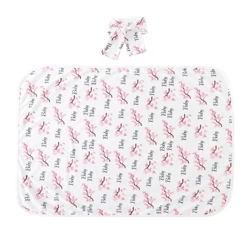 Продажа Хлопок цветочные печатных Детские Одеяло конверт дышащая желтый цветок Одеяло шляпа детское постельное белье Одеяло s спальный Холдинг Стё...