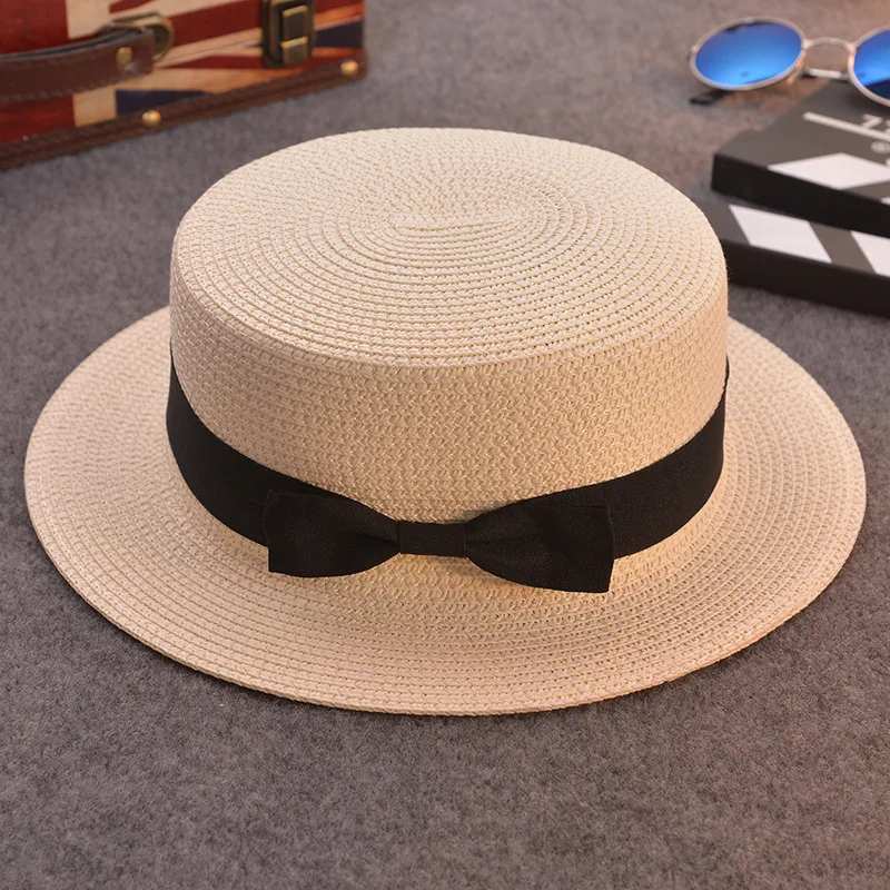 XPeople родитель-ребенок детские шляпы от солнца шляпа glris летняя шляпа соломенная шляпа женская летняя широкополая шляпа Fedora пляжная кепка UPF 50 - Цвет: C01