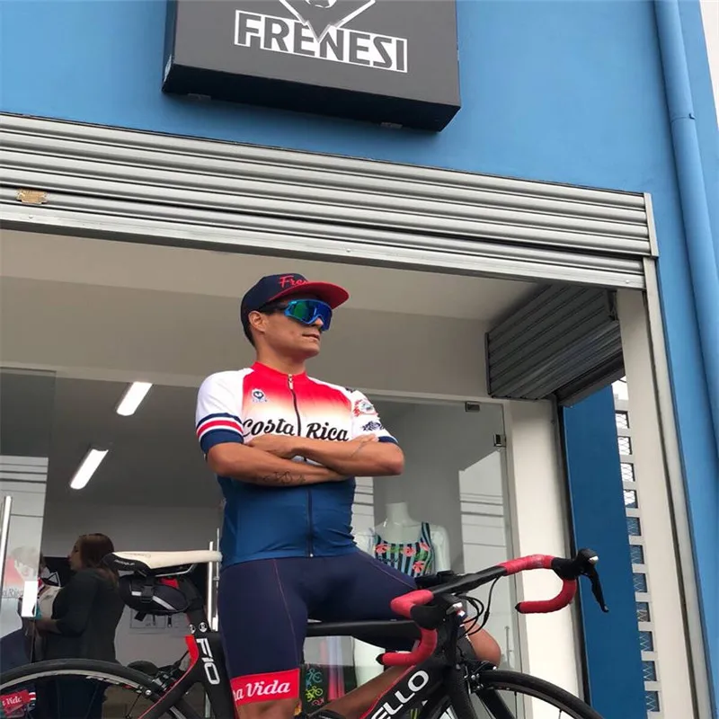 

2019 Frenesi team aero cycling Triathlon suit Best Quality blcycle short set bike jersey KIT WITH High density pad herbalife