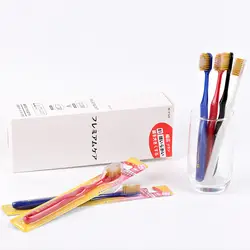 1 шт японский стиль 54-луночное широкий-насадка для зубной щетки портативный мягкая Щетинная зубная щетка Eco удобная щетка очистка полости
