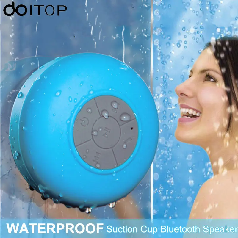 DOITOP портативный Bluetooth беспроводной динамик Душ громкой связи водонепроницаемый