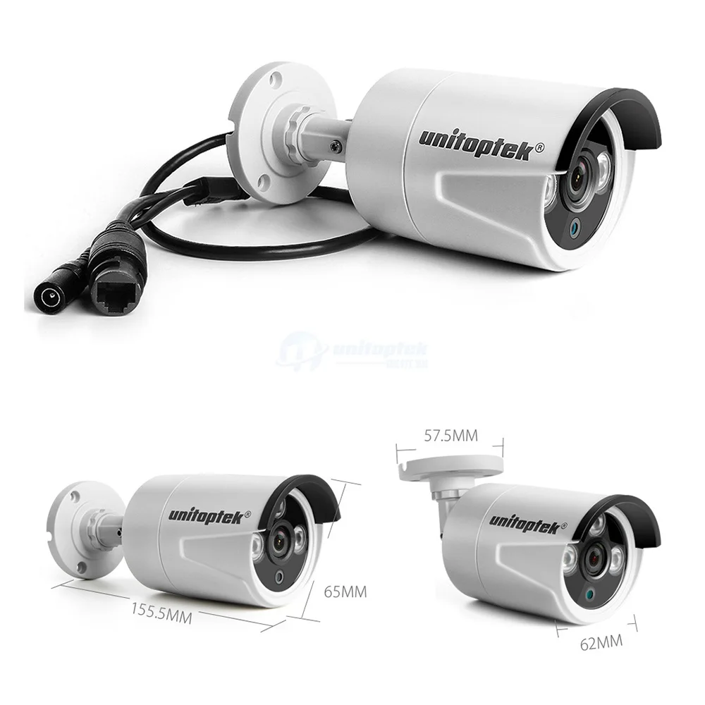  4Pcs 2MP 1080P Bullet POE IP Camera Outdoor Waterproof Only 4X HD IP Cam 4mm IR 20M Video Surveilla