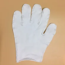 1 пара рабочих перчаток механик белый хлопок защитные перчатки церемониальный официант водитель проверка качества дышащий влагопоглощающий