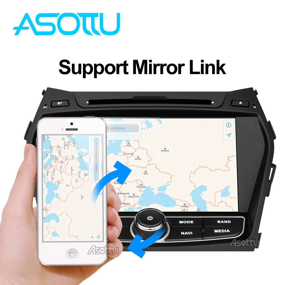 Clearance Asottu ZIX458060 Android 8.1 car dvd Glonass/gps player for Hyundai IX45 Santa fe 2013 2014 car radio video stereo 2G+32G Unit 3 Clearance Asottu ZIX458060 Android 8.1 car dvd Glonass/gps player for Hyundai IX45 Santa fe 2013 2014 car radio video stereo 2G+32G Unit 3