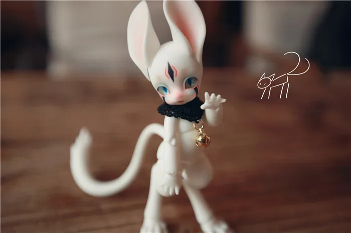 HeHeBJD Jerboa кукла 1/8 модель тела для маленьких девочек и мальчиков куклы глаза высокое качество игрушки