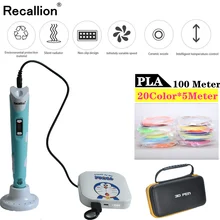 3D Pen+6000mAH Power Bank+100M(20Color) PLA Filament 3D Printing Pen LED Screen Creative Toy Gift For Kids Design Drawing pen 3d цена 3D Pen+6000mAH Power Bank+100M(20Color) PLA Filament 3D Printing Pen LED Screen Creative Toy Gift For Kids Design Drawing pen 3d цены онлайн