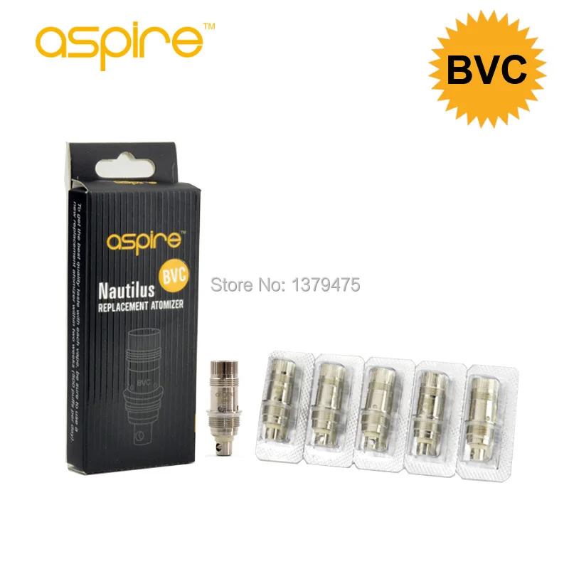 100 шт./лот Aspire катушка Nautilus bvc 1.8ohm 1.6ohm 0.7ohm Замена Vape головки для Nautilus 2 танк и Zelos комплект