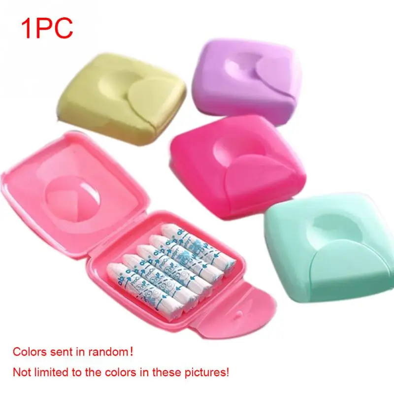 

1 Pcs Travel Portable Women Sanitary Napkin Tampons Box Holder @