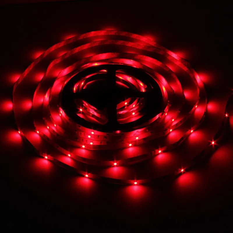5M 3528 RGB LED Strip Light 44 Key Remote Lighting String Ribbon Tape Lamp Home Decoration Lamp MAYITR