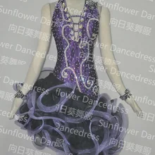 Новинка года; платье для латинских танцев; бальное платье Румба Jive Chacha для Бальных и латиноамериканских танцев; платье для девочек