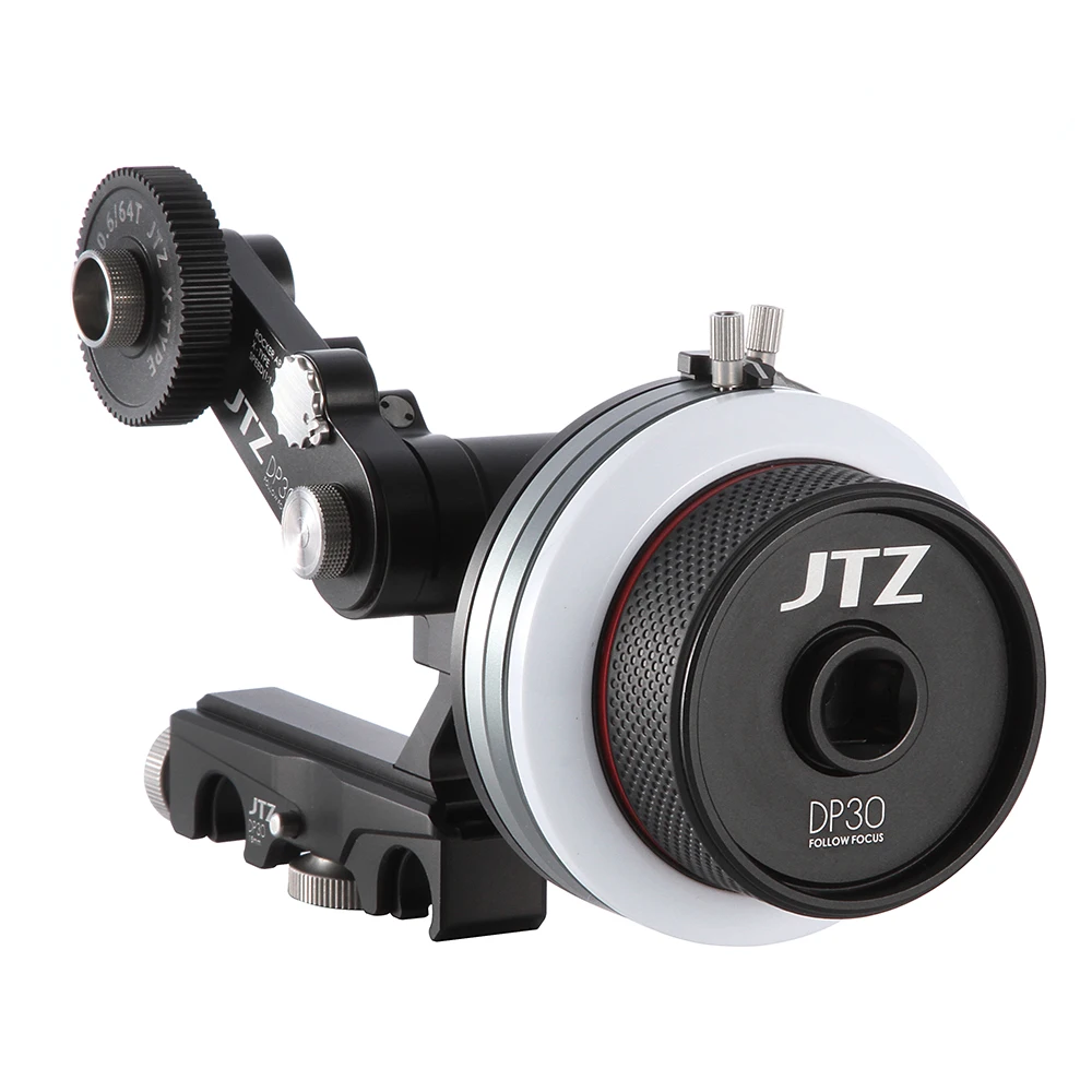 JTZ DP30 комплект с двойным фокусом 15 мм/19 мм для FS700 C300 C500 BMCC A7M2 ARRI RED|follow focus|follow focus