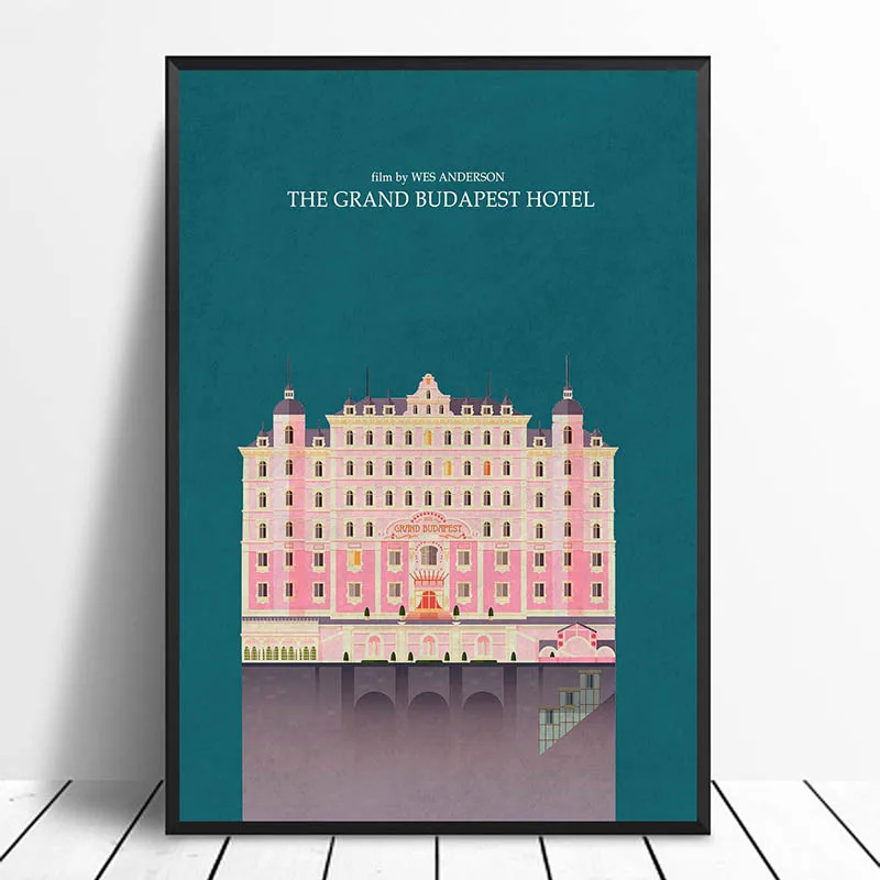 Grand Budapest отель Винтаж, классическое кино плакат домашний декор настенные изображения стена искусство живописный холст печати
