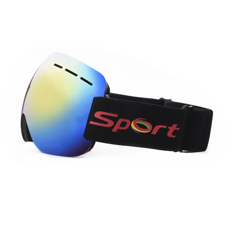 Snowboard Ski Goggles Gear Skiing Sport Adult Glasses Anti-fog UV Dual Lens Skiing Eyewear Outdoor sports Equipment #4S22 (4)