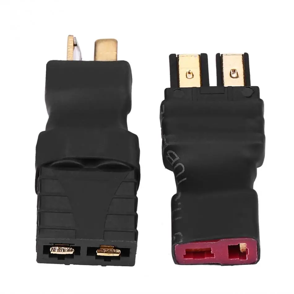 New 2pcs T Plug Female To TRX Male 2pcs T Plug Male To TRX Female Connectors