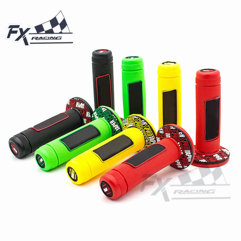 7/8" 22mm 24mm Universal Motorcycle Handle Bar Grip Dirt Pit Bike