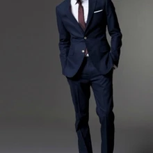 Королевский синий свадебные костюмы для мужчин на заказ, сделанные на заказ 1 кнопки пик нагрудные свадебные смокинги для мужчин, на заказ синий смокинг жениха