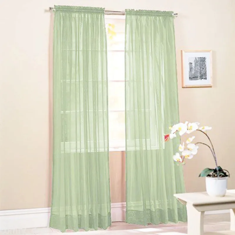 2018 Creative Door Window Curtain Drape Panel Scarf Assorted