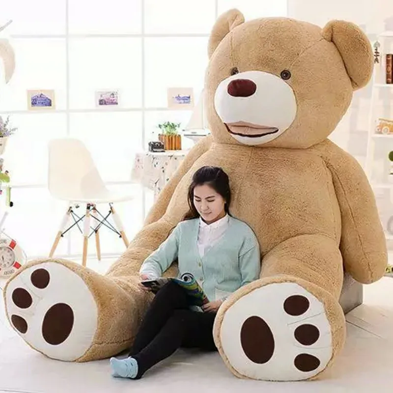 Продажа игрушек большого размера 160 см американский гигантский медвежонок мишка