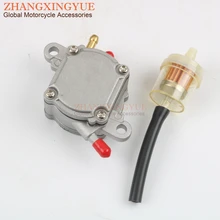 Vacuum Fuel Pump Vallve Petcock Switch Outlet for GY6 50 150cc Scooter Moped ATV CF150cc CF250