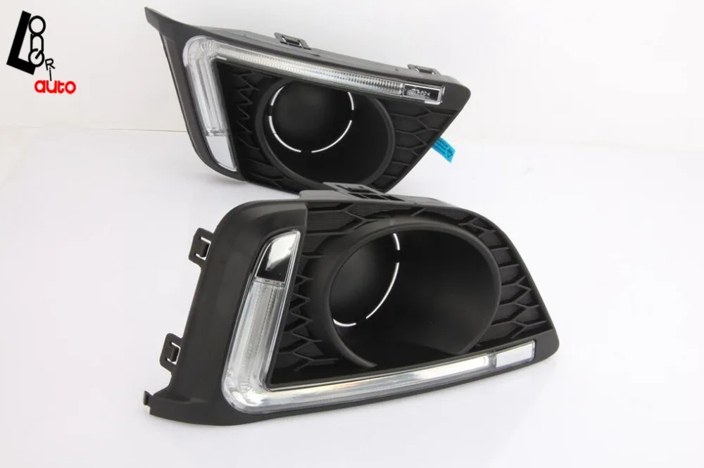 

car styling 2x Driving Light LED Daytime Running Light Fog Lights DRL For FIT JAZZ 2014-2016