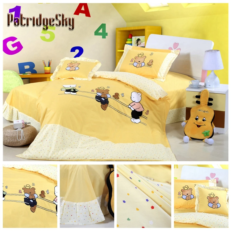 Online Buy Wholesale Modern Boys Bedding From China Modern Boys - Cotton Applique Embroidery Cartoon Bears Pcs Children Bedding Setduvet Cover Set Bedcover Pillow online buy wholesale modern boys bedding from china modern boys - cotton applique embroidery cartoon bears pcs children bedding setduvet cover set bedcover pillow