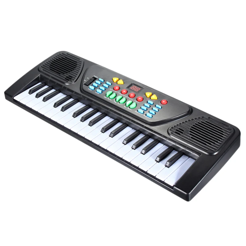 

37 Keys Kid Organ Electric Piano Digital Music Electronic Keyboard Musical Instrument With Mini Microphone For Children