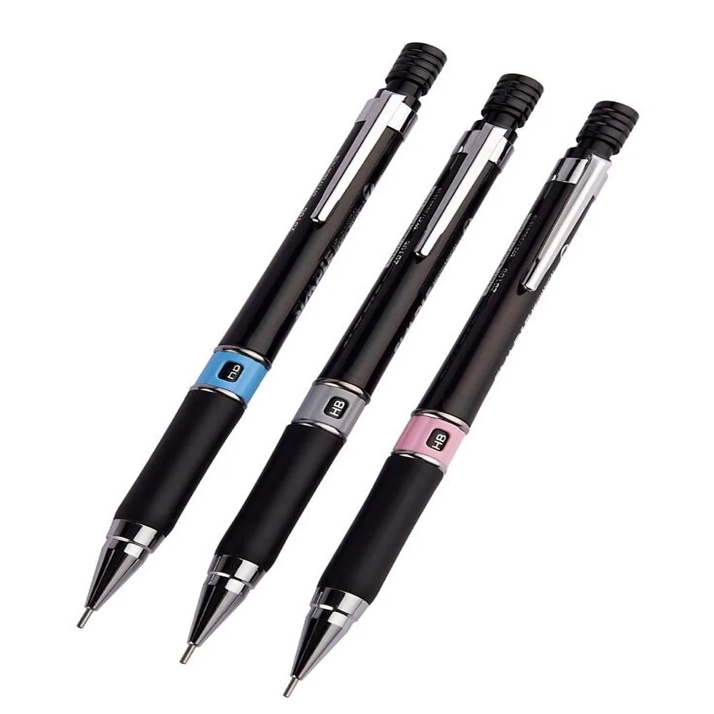 AryaArte 3 шт. 0,5 мм/0,7 мм автоматический карандаш набор механических карандашей держатель для школьных канцелярских принадлежностей карандаш для рисования