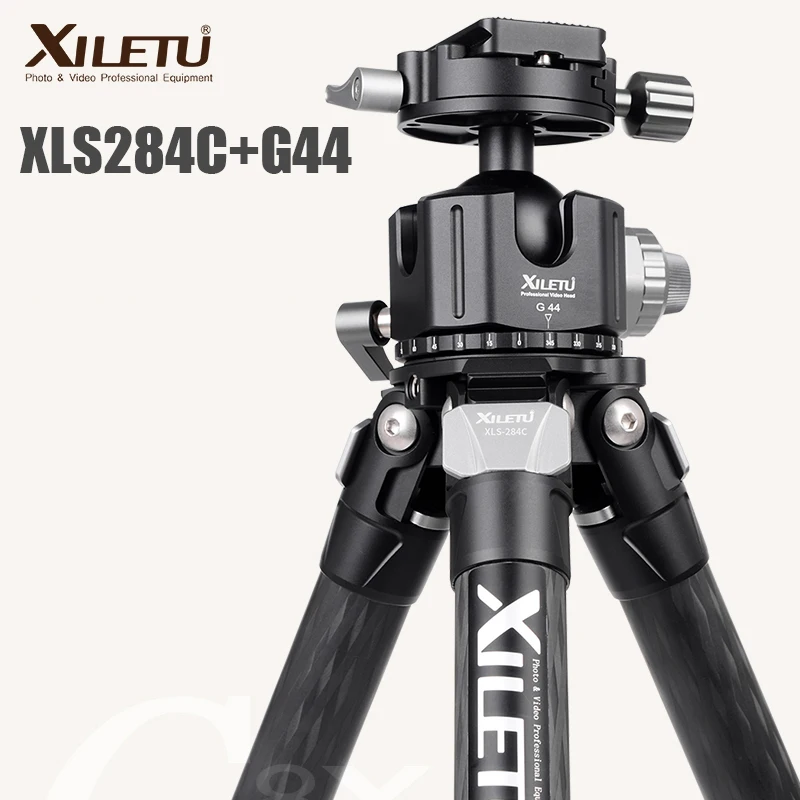 Штатив XILETU XLS284C + G44 из углеродного волокна профессиональный штатив для