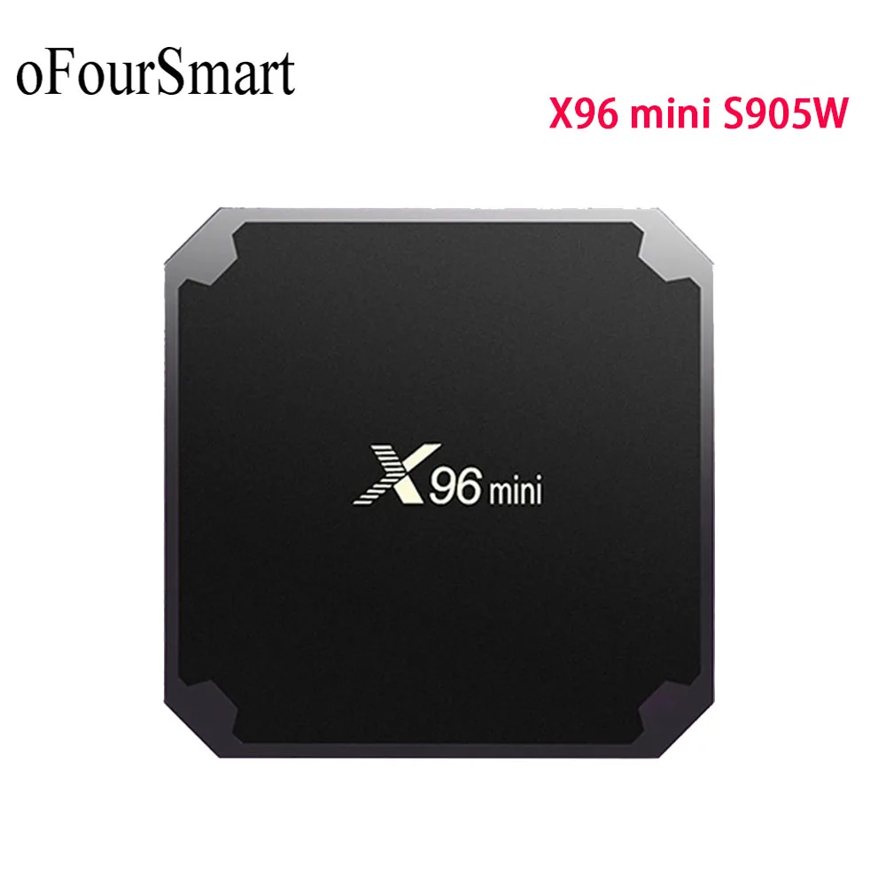 ТВ-приставка X96 mini на Android 7 1 + 8 Гб Amlogic S905W HDR 10 бит Wi-Fi 2 4 ГГц | Электроника
