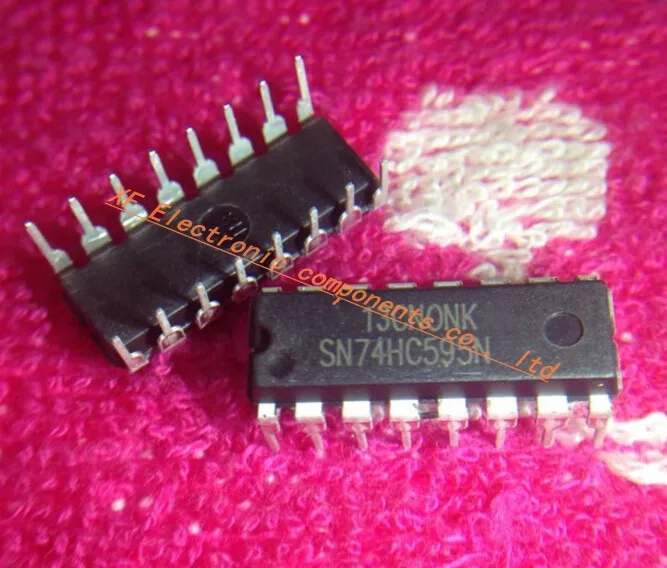 

Free shipping 200/lot SN74HC595N 74HC595 74HC595N DIP-16 IC Best quality