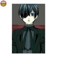 Картина по номерам художественная Раскраска по номерам аниме, квадрат, красивый мальчик, большие глаза, сделай сам, рисунок на ткани