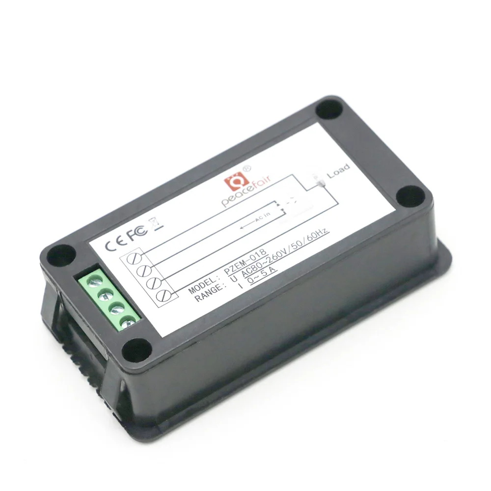 6 в 1 AC 80 260V 5A/10A цифровой ватт измеритель коэффициента мощности Вольт Амперметр