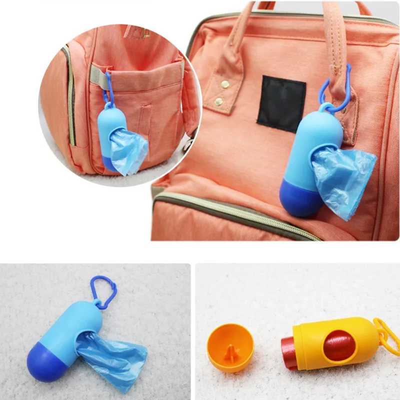 

Dispenser Box for Baby Diaper Waste Bag Baby Strollers Organizer Storage Box #0713