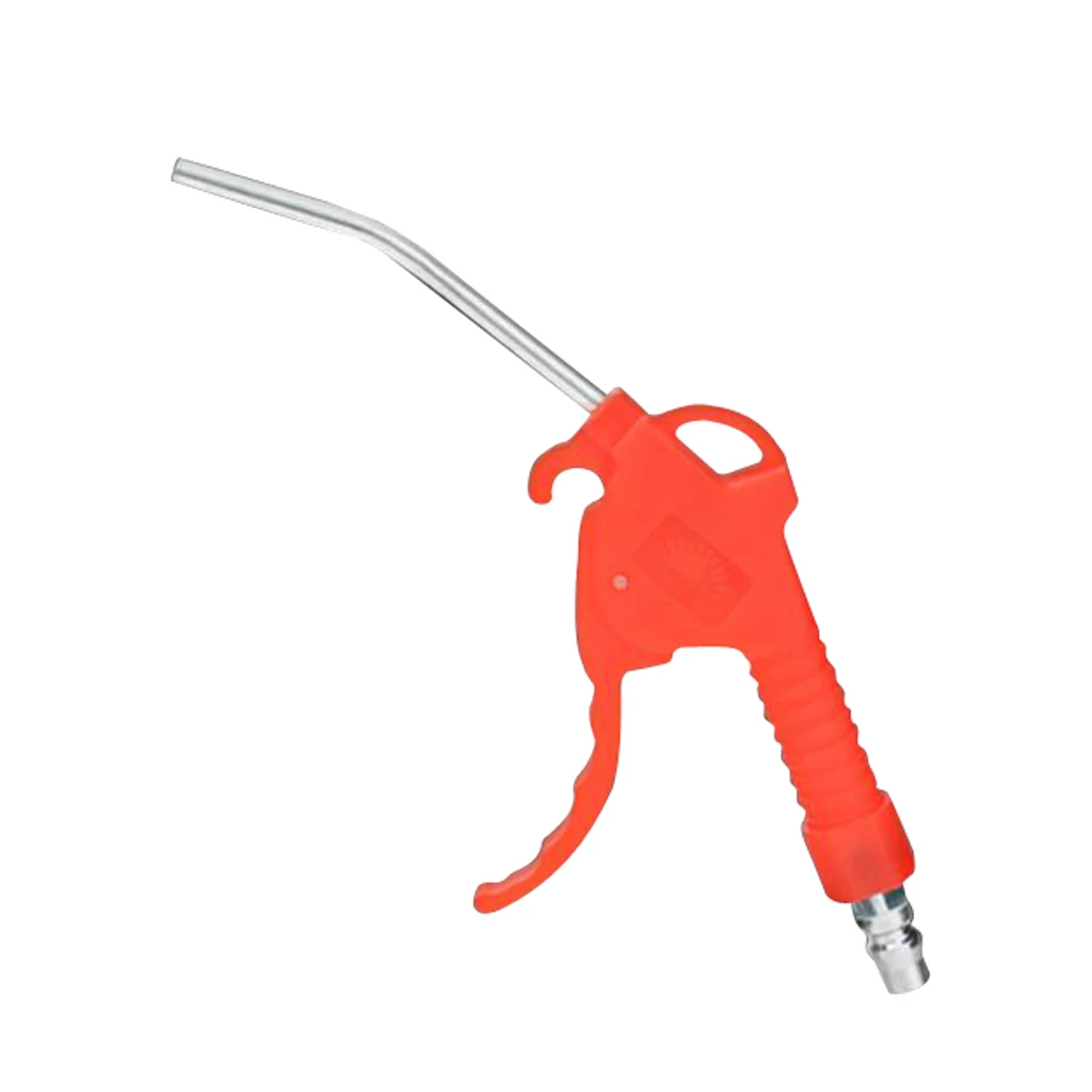 Air Compressor Dust Blow Duster Trigger Handle Angled Bent Nozzle
